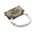 Gemstone Manifestation Bracelet - White Jasper (Peace)