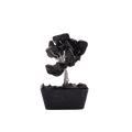 Mini Gemstone Tree on Orgonite Base (15 Stones) - Black Agate