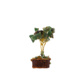 Mini Gemstone Tree on Wood Base (15 Stones) - Green Aventurine