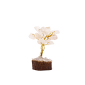 Mini Gemstone Tree on Wood Base (15 Stones) - Rock Quartz