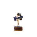 Mini Gemstone Tree on Wood Base (15 Stones) - Sodalite