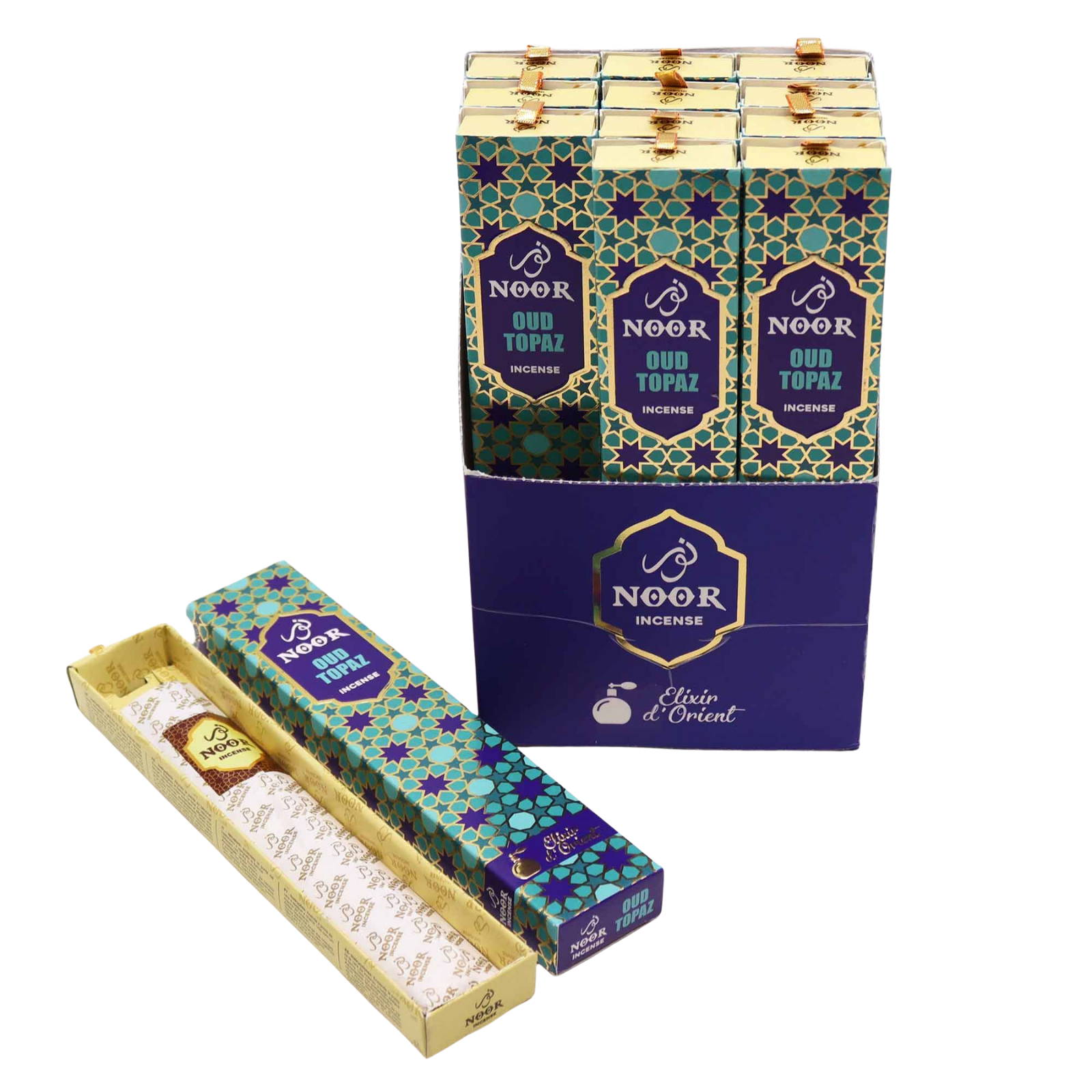 Noor Oud Incense - Topaz
