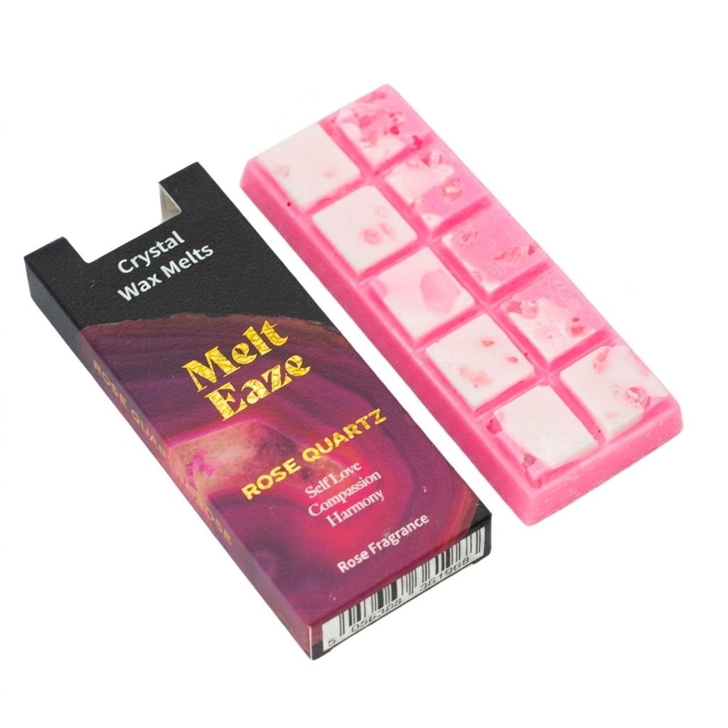 MeltEaze Wax Melts 50g - Rose Quartz Love - Rose